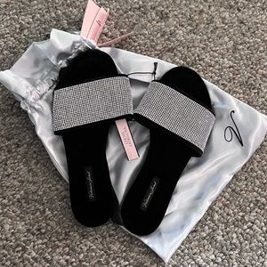 Victoria’s Secret rhinestone flats